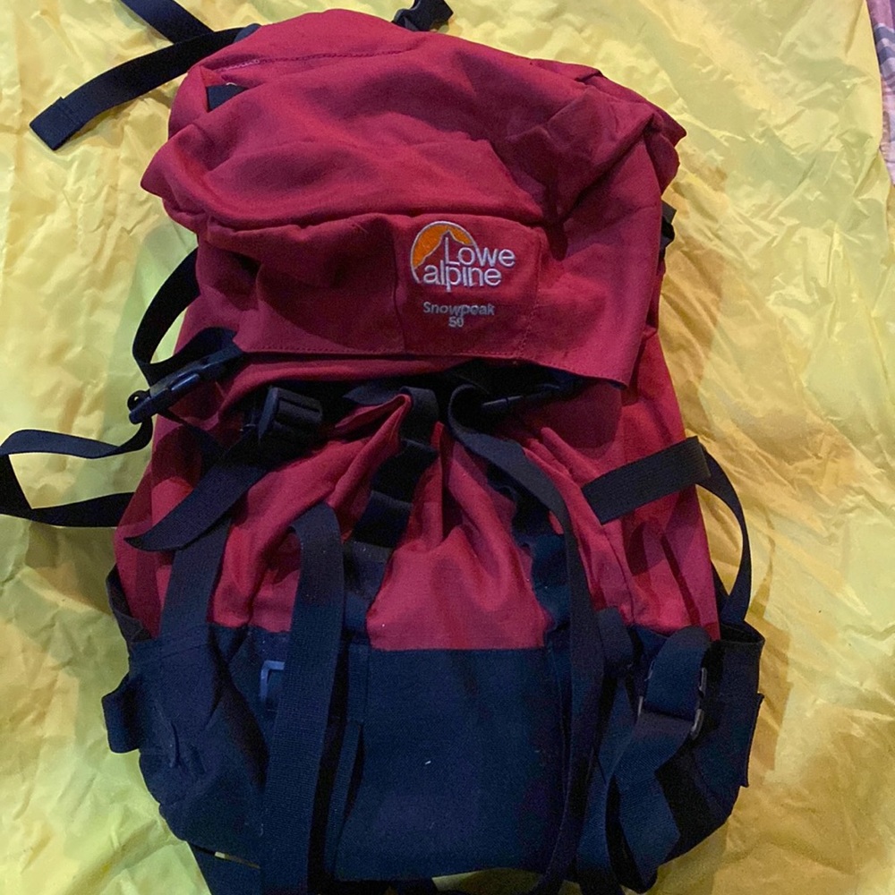 Lowe Alpine Snowpeak 50 perfect for hiking
